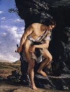 Orazio Gentileschi David Contemplating the Head of Goliath Sweden oil painting artist